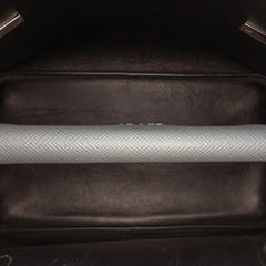 Saffiano Cuir Double Turnlock Satchel