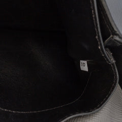 Saffiano Cuir Double Turnlock Satchel