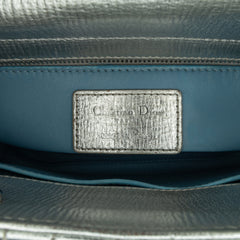 Small Metallic Grained Calfskin Cannage Lucky Badges My Lady Dior_5