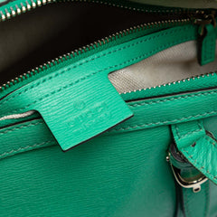 Small Leather Nice Dome Satchel