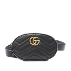 GG Marmont Matelasse Leather Belt Bag