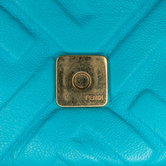 Mini Embossed Zucca Baguette Satchel