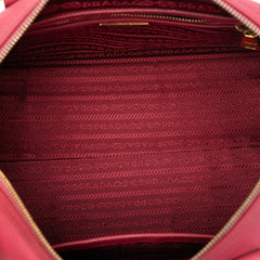 Saffiano Lux Convertible Bowler Bag