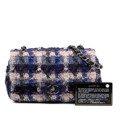 Mini Rectangular Classic Tweed Single Flap