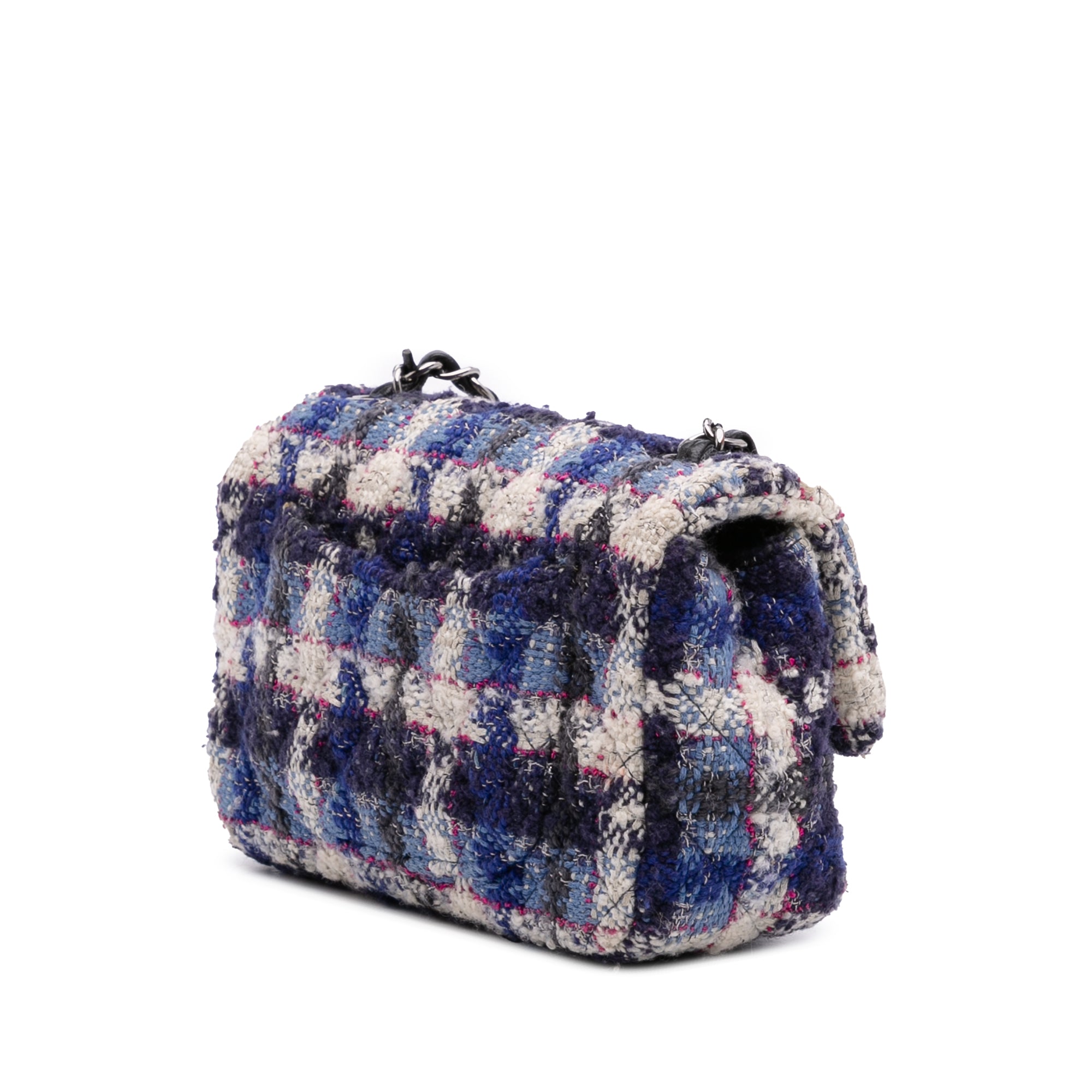 Mini Rectangular Classic Tweed Single Flap