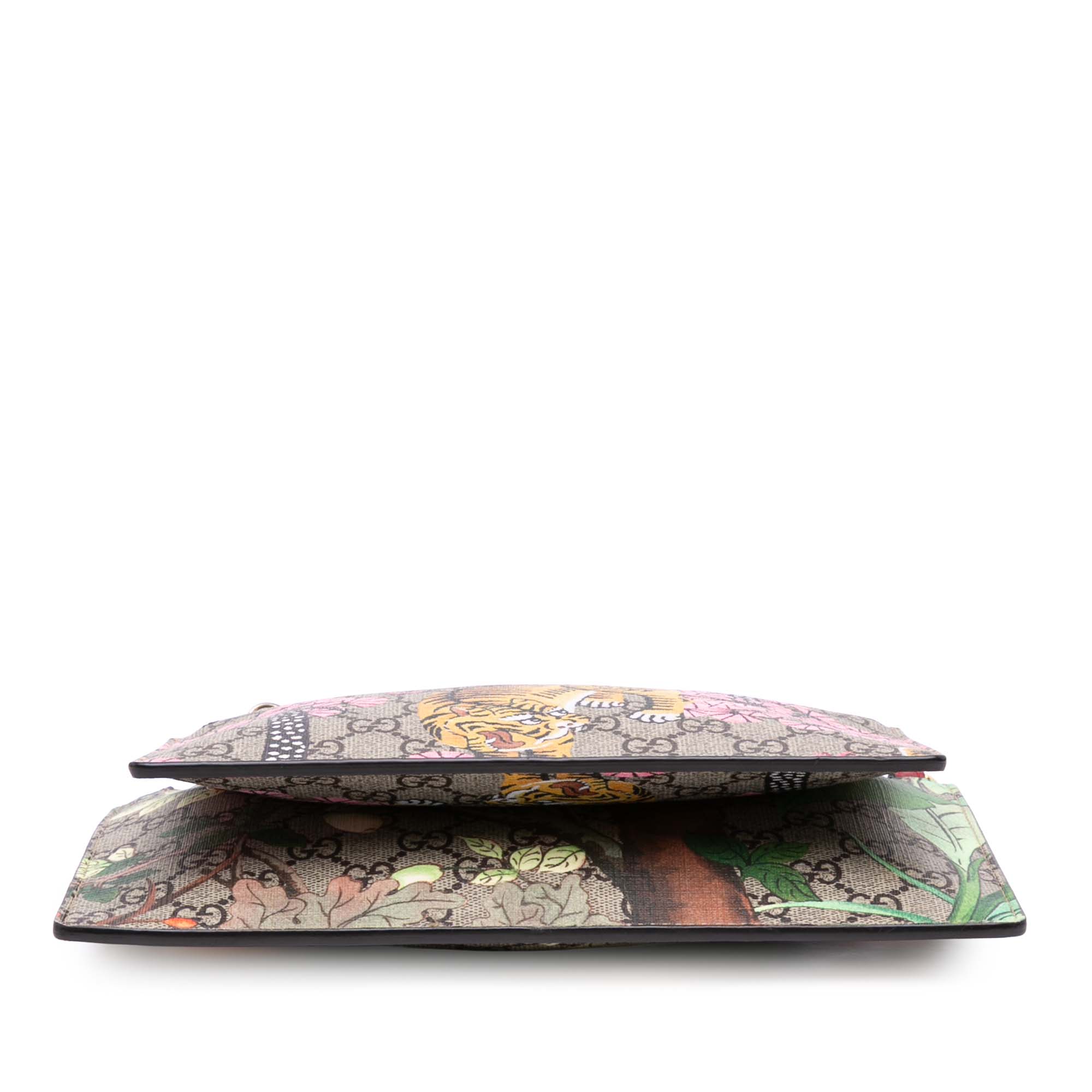 GG Supreme Bengal Double Zip Pochette