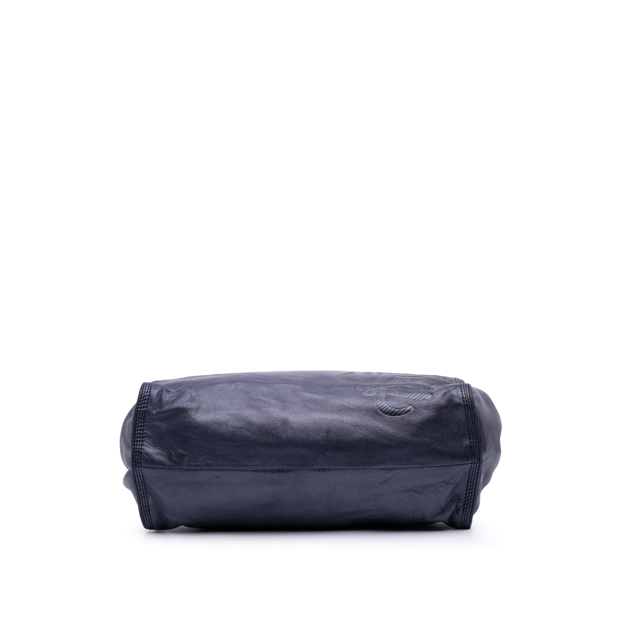 Anagram Leather Shoulder Bag