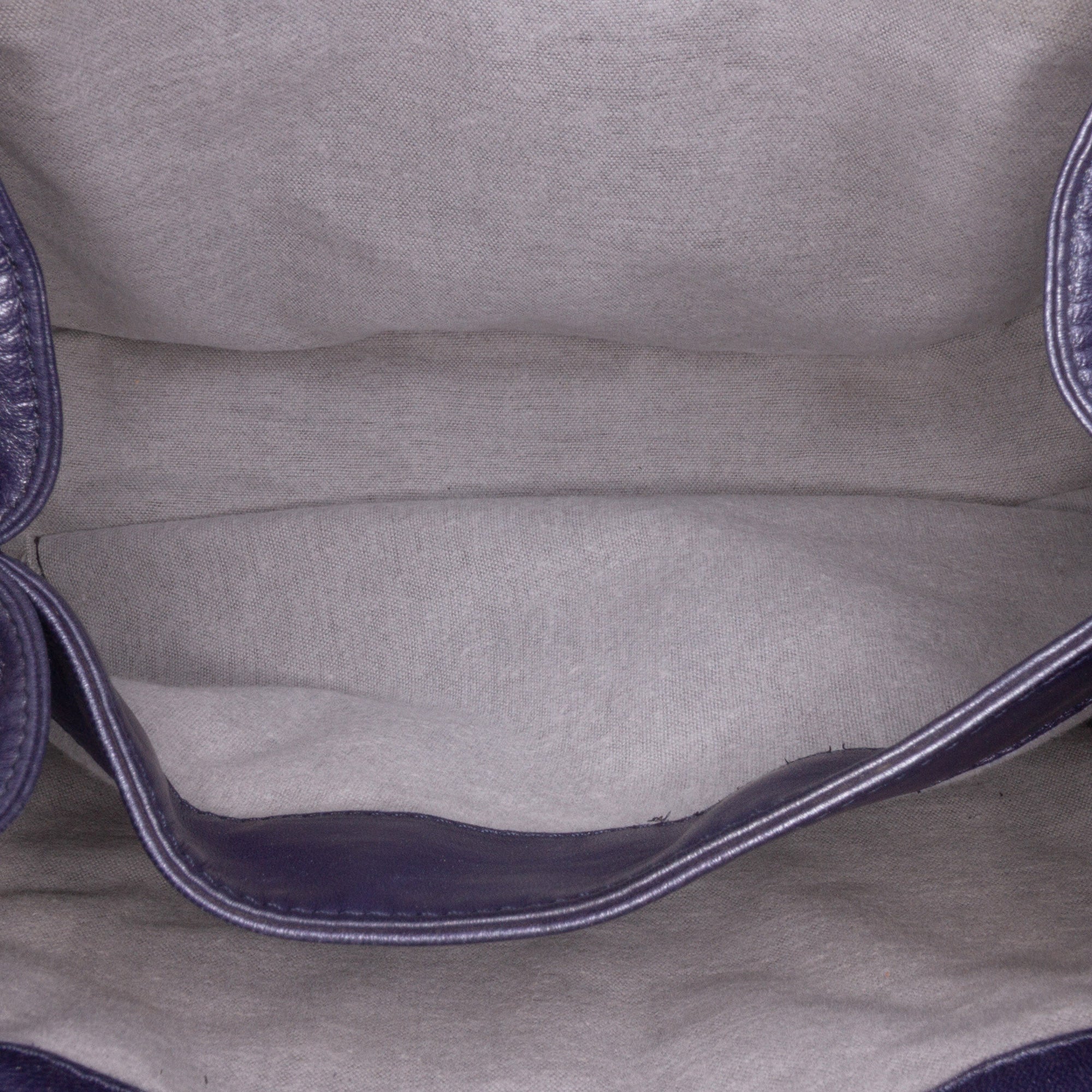 Anagram Leather Shoulder Bag