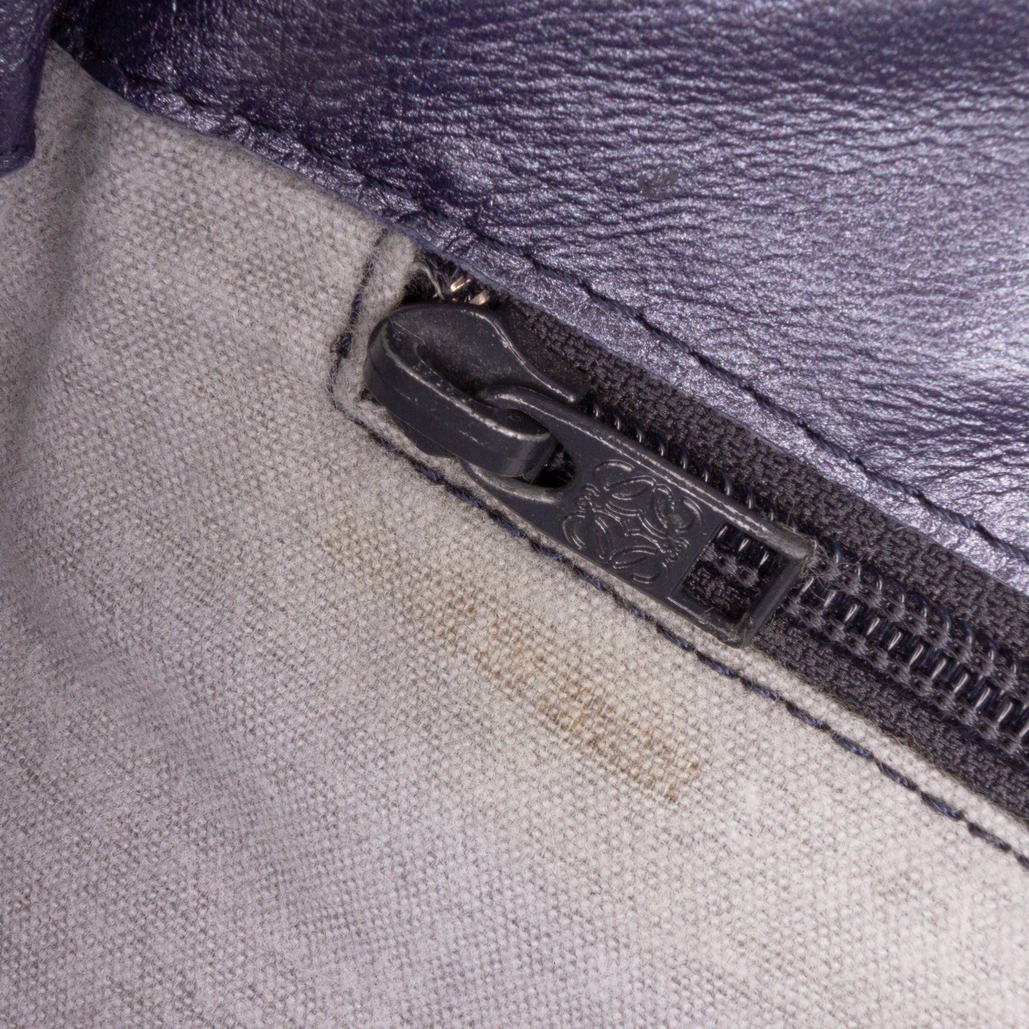 Anagram Leather Shoulder Bag