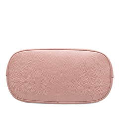 Small Dollar Calfskin GG Charm Dome Satchel