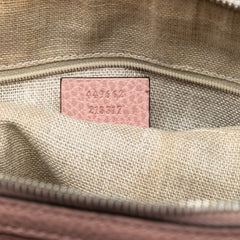 Small Dollar Calfskin GG Charm Dome Satchel