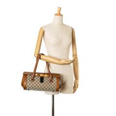 GG Canvas Bamboo Bullet Shoulder Bag