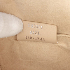 Small Velvet Embroidered Zucca Canvas and Leather Kan I Crossbody
