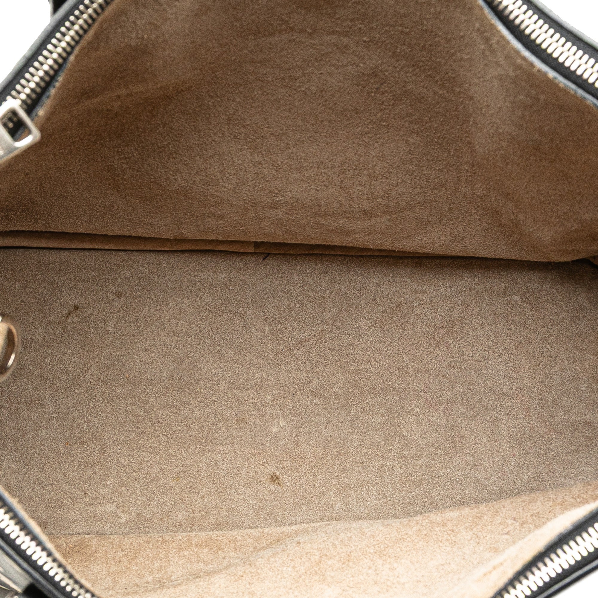 Large City Calf Grommet Galleria Double Zip Tote