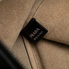 Large City Calf Grommet Galleria Double Zip Tote