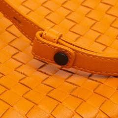Nappa Intrecciato Flap Crossbody