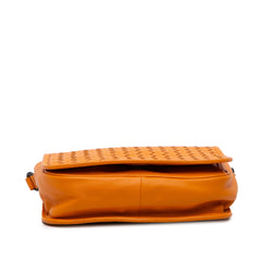 Nappa Intrecciato Flap Crossbody