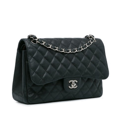 Jumbo Classic Caviar Double Flap_1