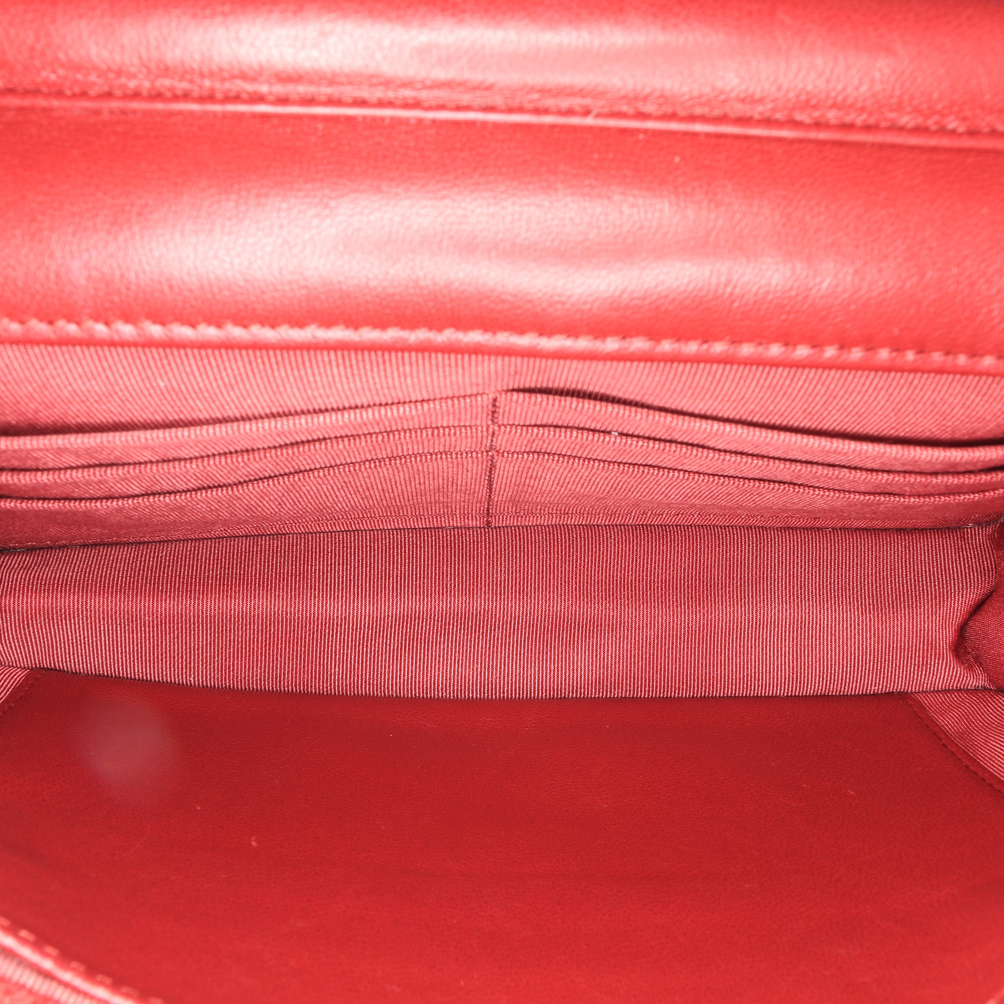 CC Quilted Lambskin Wallet on Chain