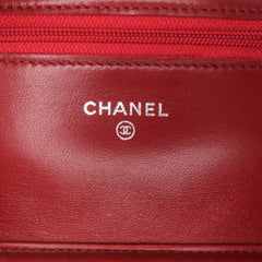 CC Quilted Lambskin Wallet on Chain
