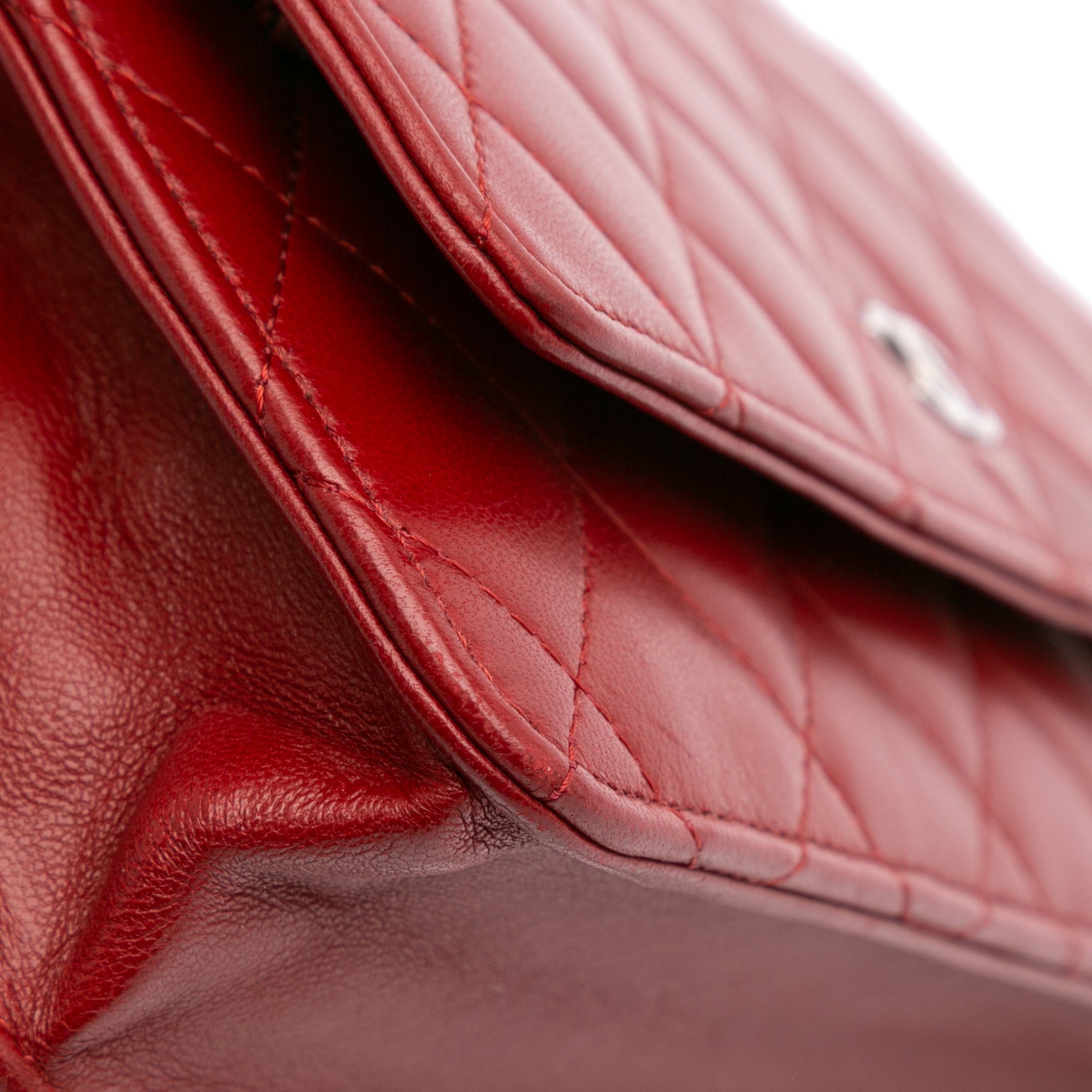 CC Quilted Lambskin Wallet on Chain