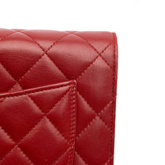 CC Quilted Lambskin Wallet on Chain