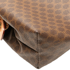 Macadam Coated Canvas Clutch