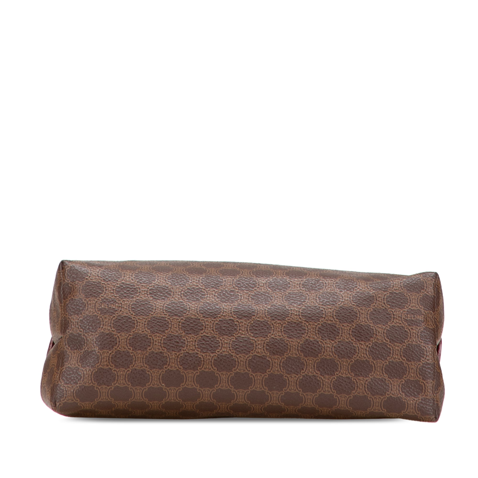 Macadam Coated Canvas Clutch