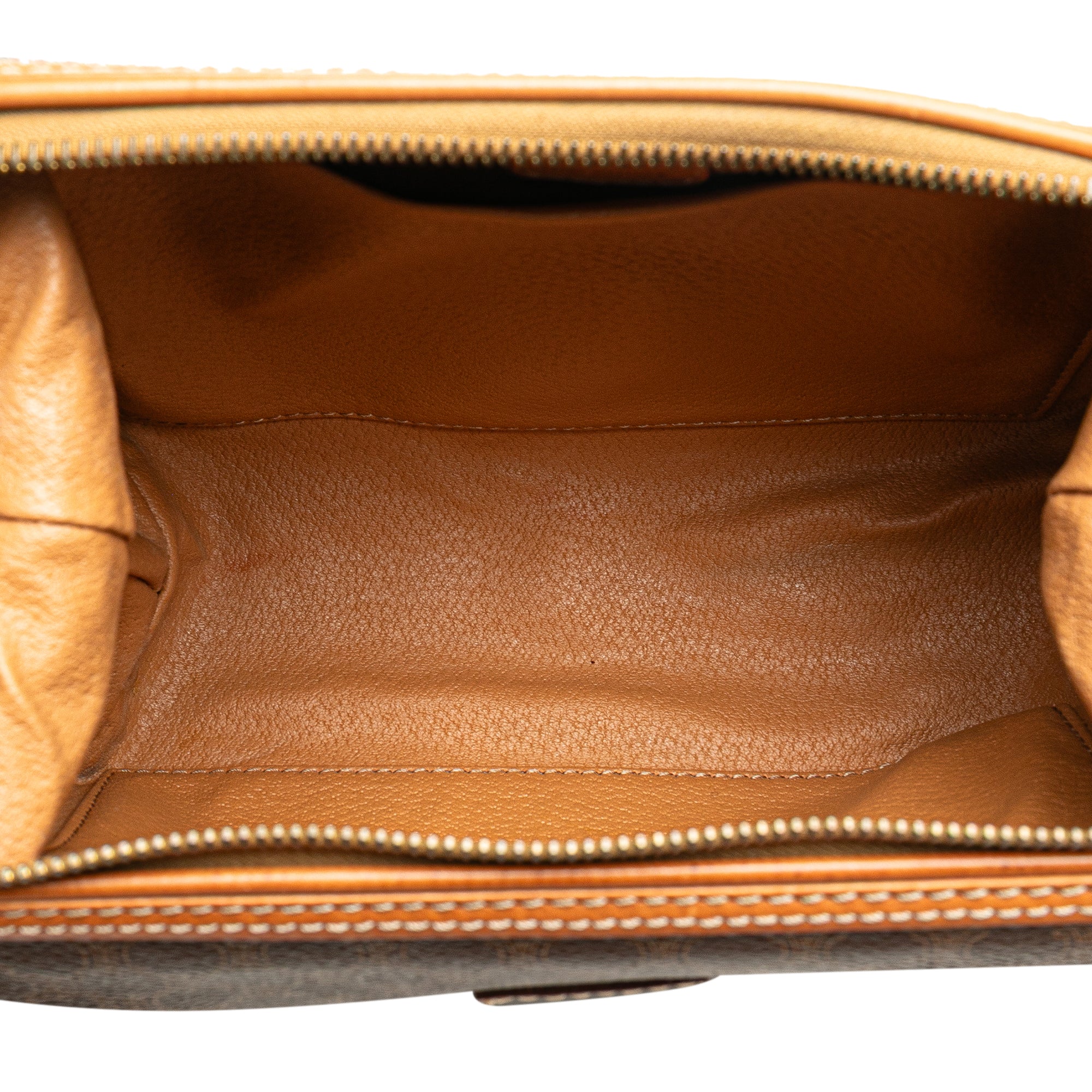 Macadam Coated Canvas Clutch