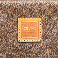 Macadam Coated Canvas Clutch