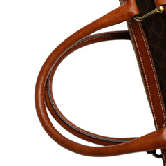 Macadam Coated Canvas Handbag
