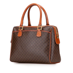 Macadam Coated Canvas Handbag