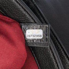 Quilted Calfskin Pearl CC Accordion Flap