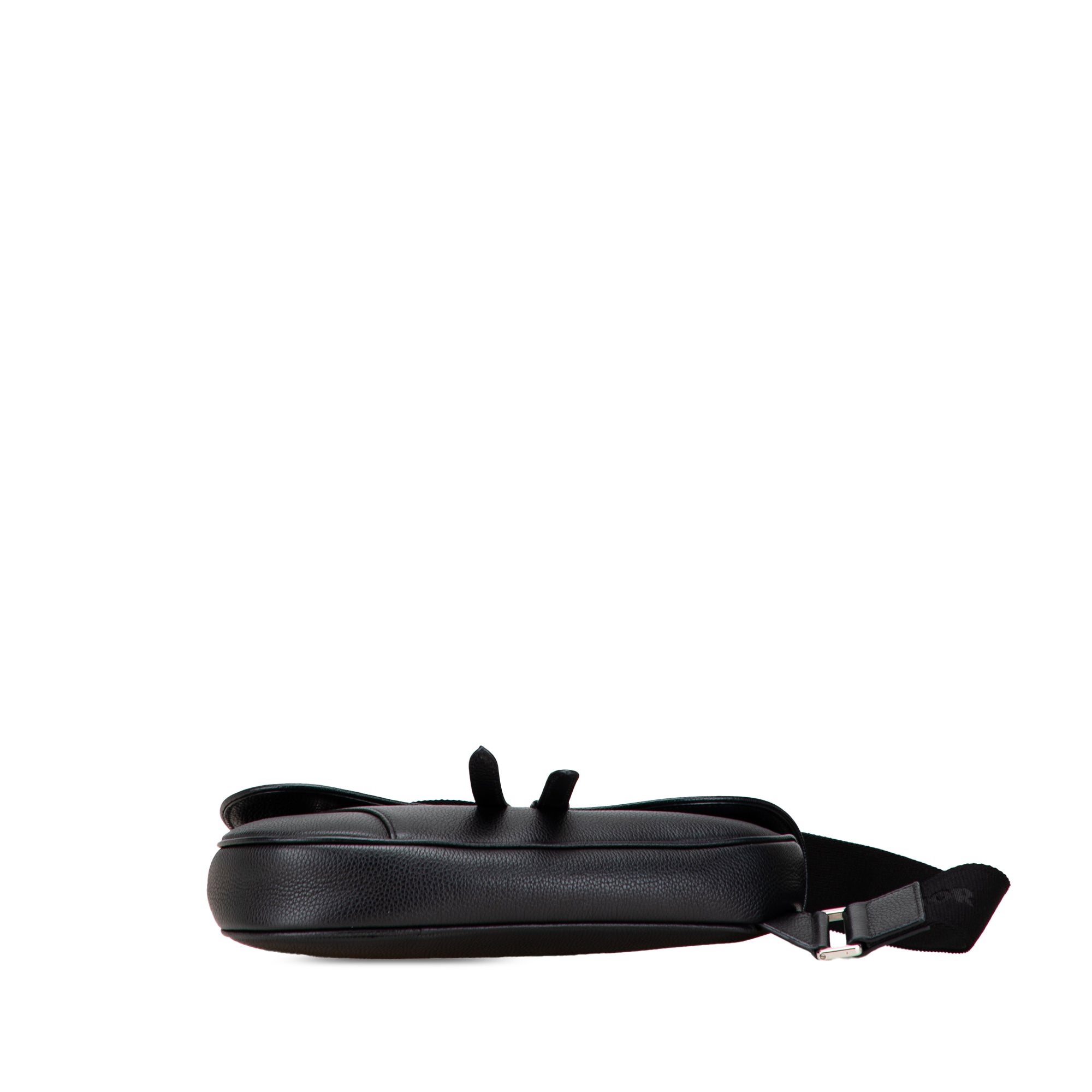 Kim Jones Grained Calfskin Saddle Bag