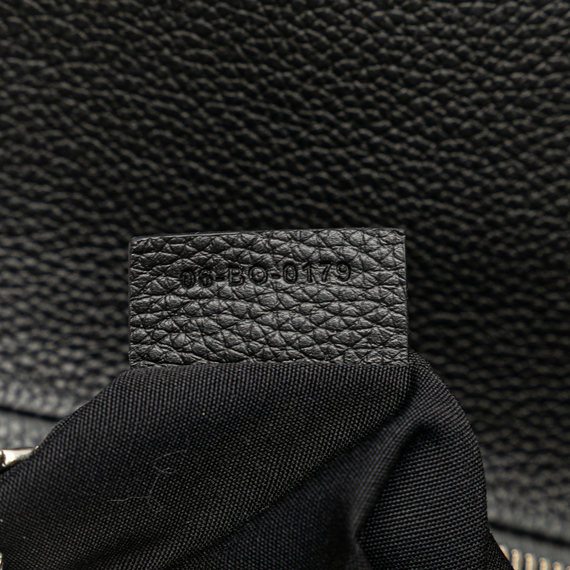 Kim Jones Grained Calfskin Saddle Bag