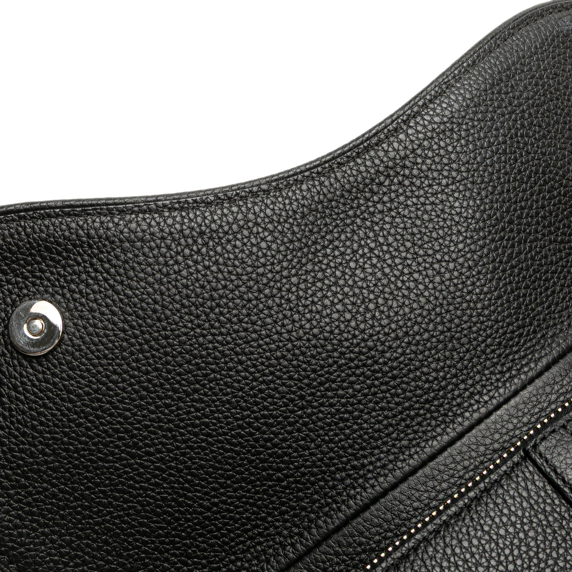 Kim Jones Grained Calfskin Saddle Bag