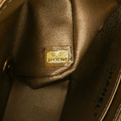 Mini Square Classic Caviar Single Flap