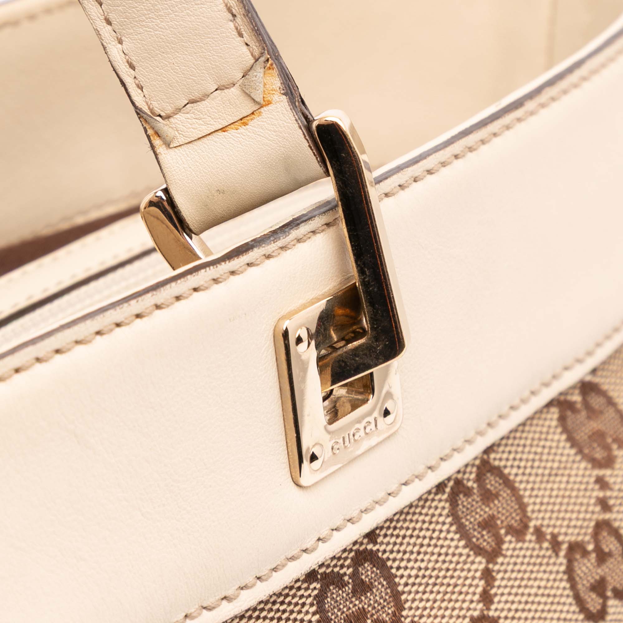 GG Canvas Punch Tote