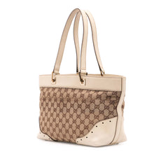 GG Canvas Punch Tote