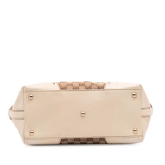 GG Canvas Punch Tote
