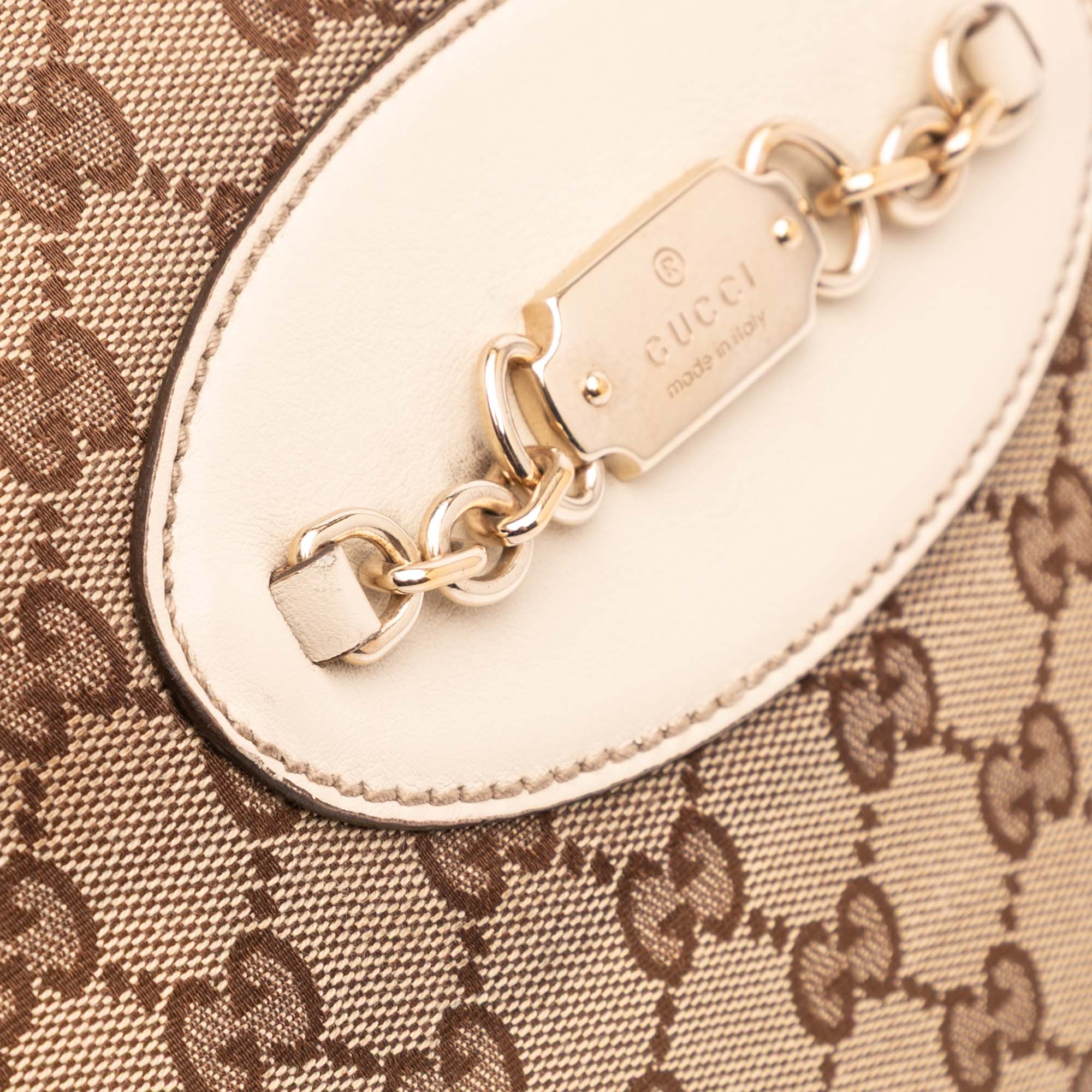GG Canvas Punch Tote
