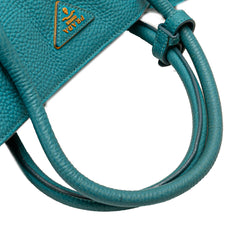 Vitello Daino Side Zip Twin Pocket Open Convertible Tote
