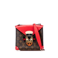 Monogram Tribal Mask Pochette PM
