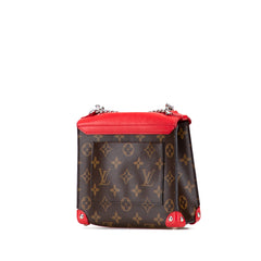 Monogram Tribal Mask Pochette PM