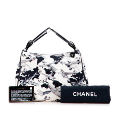 Printed Canvas Coco Airline Handbag