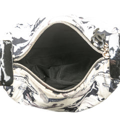Printed Canvas Coco Airline Handbag