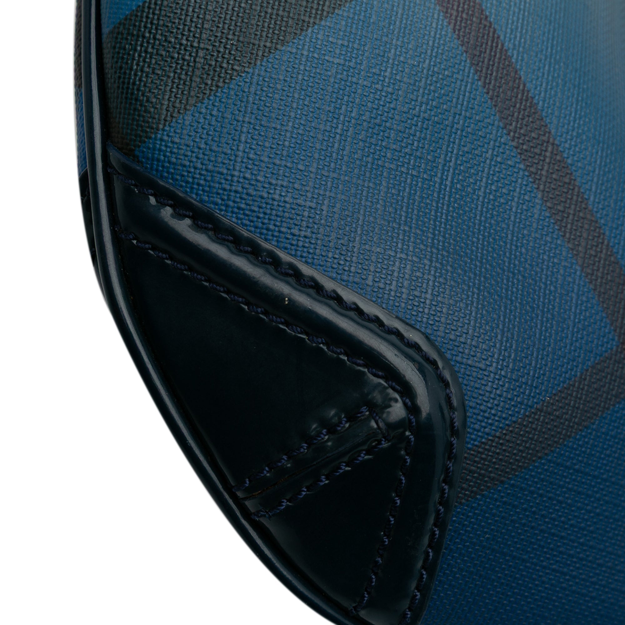 Supernova Check Coated Canvas Gradient Drawstring Crossbody