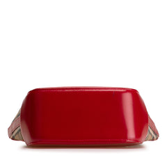Haymarket Check Canvas Handbag