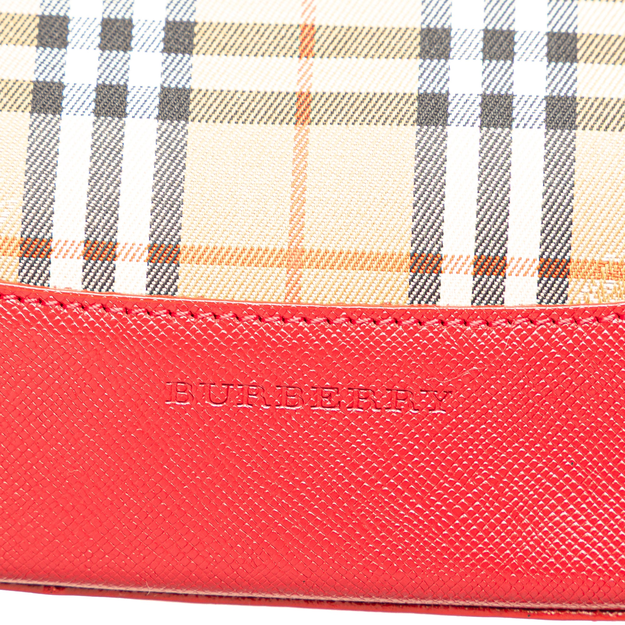 Haymarket Check Canvas Handbag