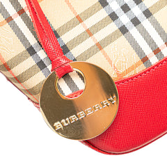 Haymarket Check Canvas Handbag